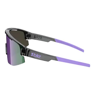 Bliz Lunettes de soleil Matrix Small (Crystal Black/Grey W Putple Mult