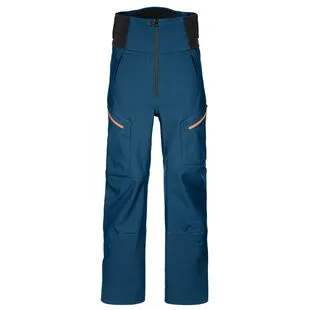Ortovox Mens 3L Guardian Shell Trousers (Petrol Blue) | Sportpursuit.c