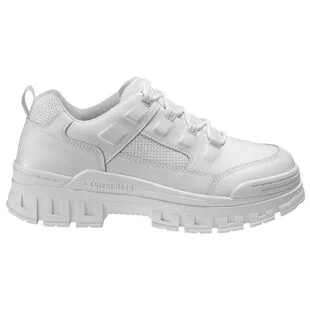 Cat footwear rise white trainers clearance