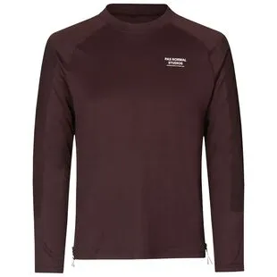 Pas Normal Studios Mens Escapism Technical Long Sleeve T-Shirt (Dark R