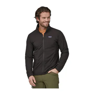 Patagonia Mens Melton Wool Trucker Jacket (Black) | Sportpursuit.com