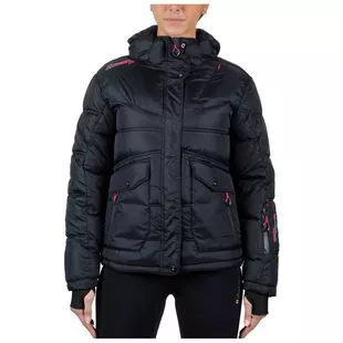 Trespass Womens Eternally Parka Jacket Black Sportpursuit