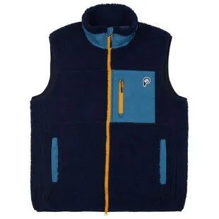 Penfield Mens Zip Thru Gilet Navy Blazer Sportpursuit