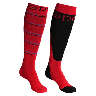 HyEquestrian Chaussettes mi-hautes Thelwell Collection x3 (Red/Navy