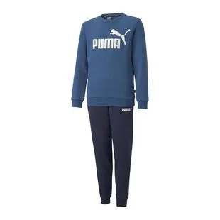 Grey puma tracksuit junior top