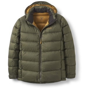 Rab Mens Ascent Down Jacket (Army/Footprint) | Sportpursuit.com