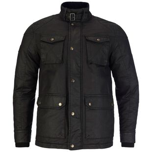 Raging Bull Mens Wax Field Jacket Black Sportpursuit