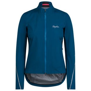 Rapha Womens Rapha Gore-Tex Waterproof Jacket (Jewelled Blue/Silver Re