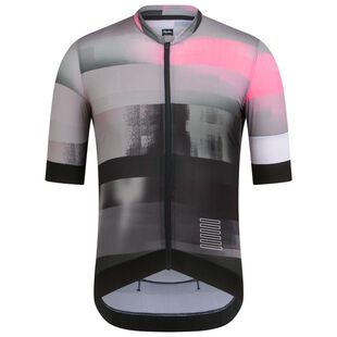 Rapha Mens Pro Team Training Printed Jersey (Deep Green/Grey