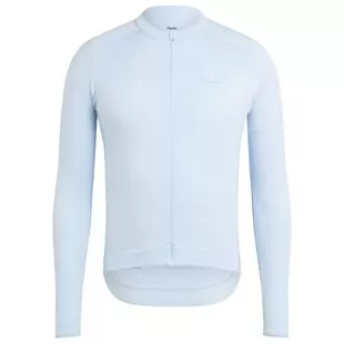Rapha Mens Core Long Sleeve Jersey Sky Blue Sportpursuit