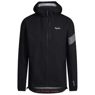 Rapha Mens Trail GORE-TEX Infinium Jacket (Black/Light Grey