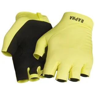 Rapha Mens Pro Team Mitts Yellow Sportpursuit