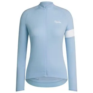 Rapha Mens Brevet Long Sleeve Jersey (High-Vis Pink