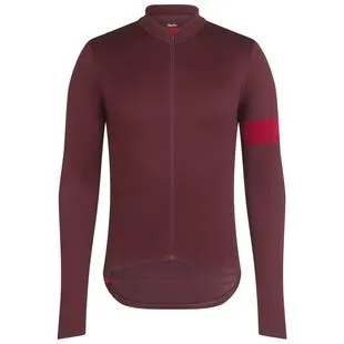 Rapha Mens Pro Team Shadow Long Sleeve Jersey (Black