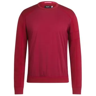 Rapha Mens Merino Crew Neck Knit Jumper (Rich Burgundy