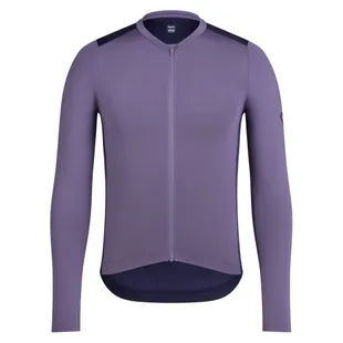 Rapha Mens Pro Team Long Sleeve Lightweight Cycling Jersey (Dusted Lil