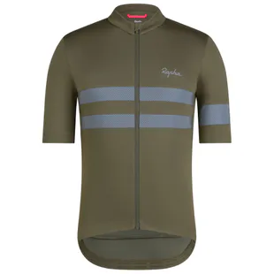 Rapha Mens Classic Flyweight Jersey (Dark Navy/High-Vis Pink) | Sportp