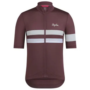 Rapha Mens Brevet Lightweight Jersey (Burnt Orange) | Sportpursuit.com