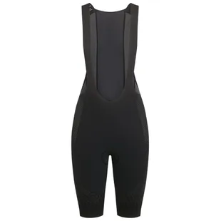 Rapha Womens Souplesse Flyweight Regular Bib Shorts (Black/High-Vis Pi