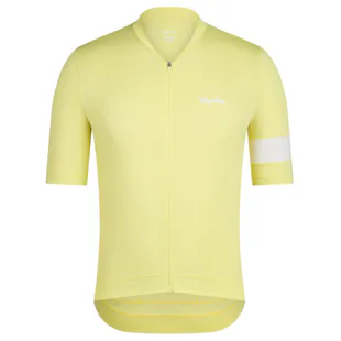 Rapha Mens Tricolour Long Sleeve Jersey (Old Gold) | Sportpursuit.com