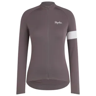 Rapha Mens Core Long Sleeve Jersey (Dark Grey) | Sportpursuit.com