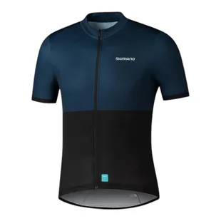 ★BADBLOOD ★MYSTIC JERSEY SHORT SLEEVE - NAVY HUUB Mens Iron Short Sleeve Jersey (Steel Blue/Yellow