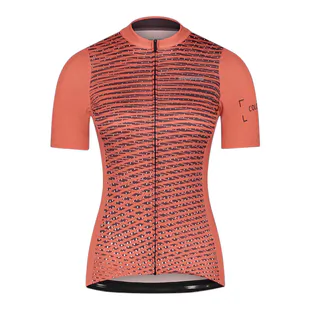 Rapha Womens Pro Team Flyweight Jersey (Peach/Orange