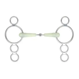 Gants équitation Shires Newbury Extra Large - Blanc - 100% Coton - Grips Picots - Fermeture Velcro