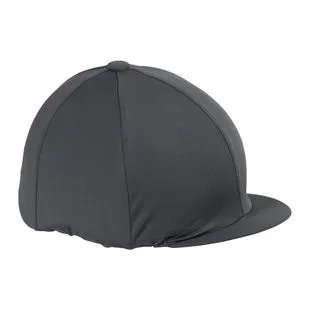 Casque D'équitation Velours Noir – Taille L (18-18,5 Cm) – À Restaurer (jugulaire)