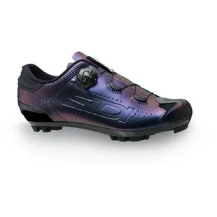 Sidi Dust MTB Cycling Shoes Blue Red Sportpursuit