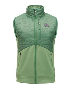 Rapha Mens Brevet Insulated Gilet (Olive Green/Silver/Deep Rapha Mens Brevet Insulated Gilet (Olive Green/Silver/Deep