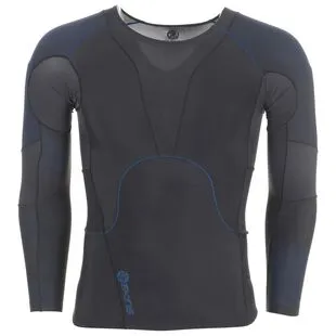 Graphite/Blue X-Large SKINS Mens Ry400 Mens RY400 Long Sleeve Top 