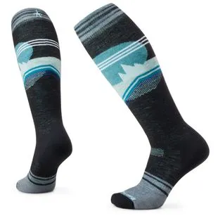 Smartwool Targeted Cushion OTC Broken Lines Print Snowboardsocken