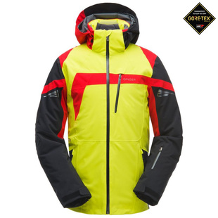 Spyder Mens Titan GTX Jacket Acid Black Volcano Sportpursuit