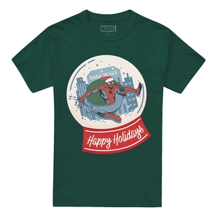 T-shirt Manches Courtes Spiderman Neuf - Taille 15-16 Ans, Matière Polyester