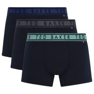 Ted Baker 3-Pack Cotton Boxer Brief Ropa Interior De Hombres