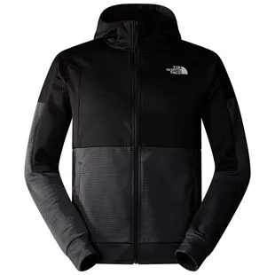 The North Face Mens Mountain Athletics Full Zip Jacket Asphalt Grey T