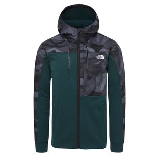 The North Face Mens Train N Logo Overlay Jacket Green Sportpursuit