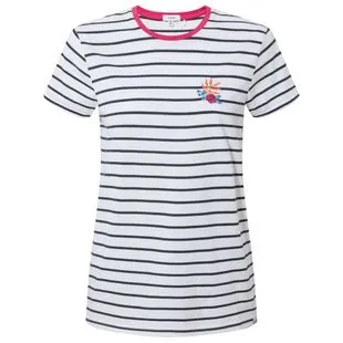 Weird Fish Womens Natalie Striped Short-Sleeve T-Shirt