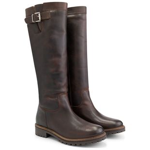 Travelin Womens Daneborg Boots (Dark Brown) | Sportpursuit.com