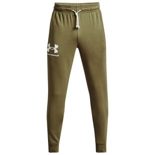 Under Armour Mens Rival Terry Pants (Green)
