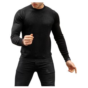 Valiberta Mens Raglan Thin Pullover (Black) | Sportpursuit.com