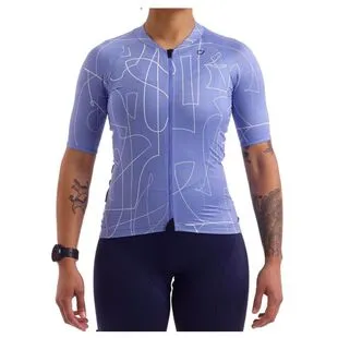 Velocio Mens Ice Dye SE Jersey (Fire Red) | Sportpursuit.com