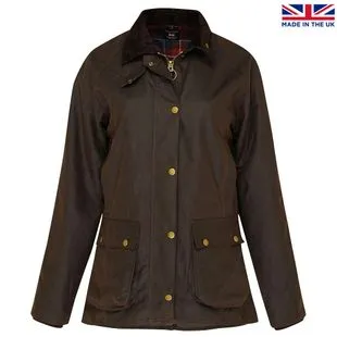 Wilde and King Mens Barton Waxed Jacket (Brown