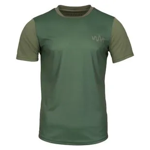 Maillot De Cyclisme Endura Hummvee Homme Grande Poche Réfléchissante Vert Manches Courtes