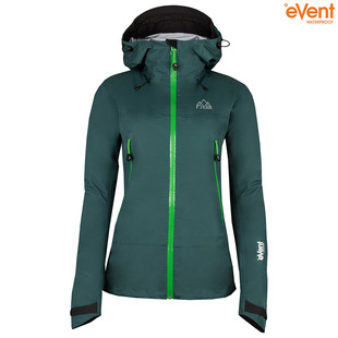 Fjern Womens Orkan Waterproof Shell Jacket (Pine/Green) | Sportpursuit