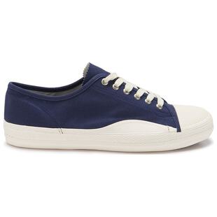 Tretorn Mens Racket H Low Canvas Shoes (Peacoat) | Sportpursuit.com