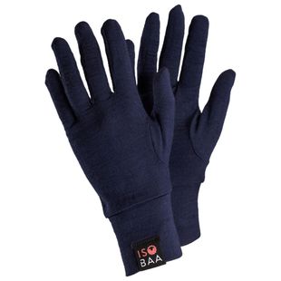 ISOBAA Merino 180 Gloves (Navy) | Sportpursuit.com