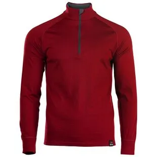 Merino 150 LS Base Layer Top - Tibetan Red