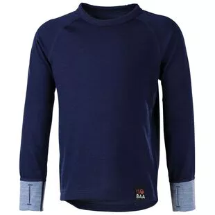 Trollkids Giacca in Pile Bambino - Storfjord - Steel Blue/Nero